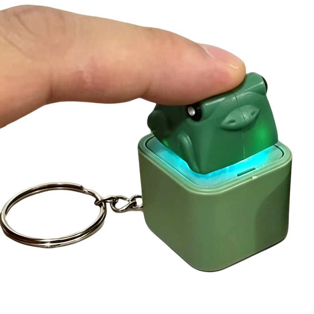 Purse Keychain Funny Novelty Squeaky Keyring Button Fidget Toy For Women Men Kid Adults Wife Girlfriend Indoor Outdoor Traveling Zpaxo