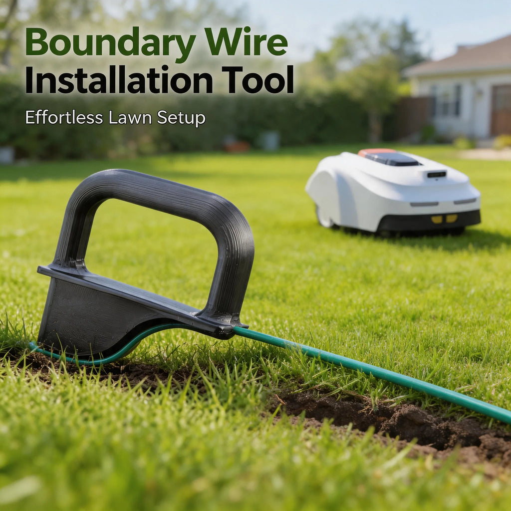 Boundary Wire Insertion Tool for Robotic Lawn Mowers