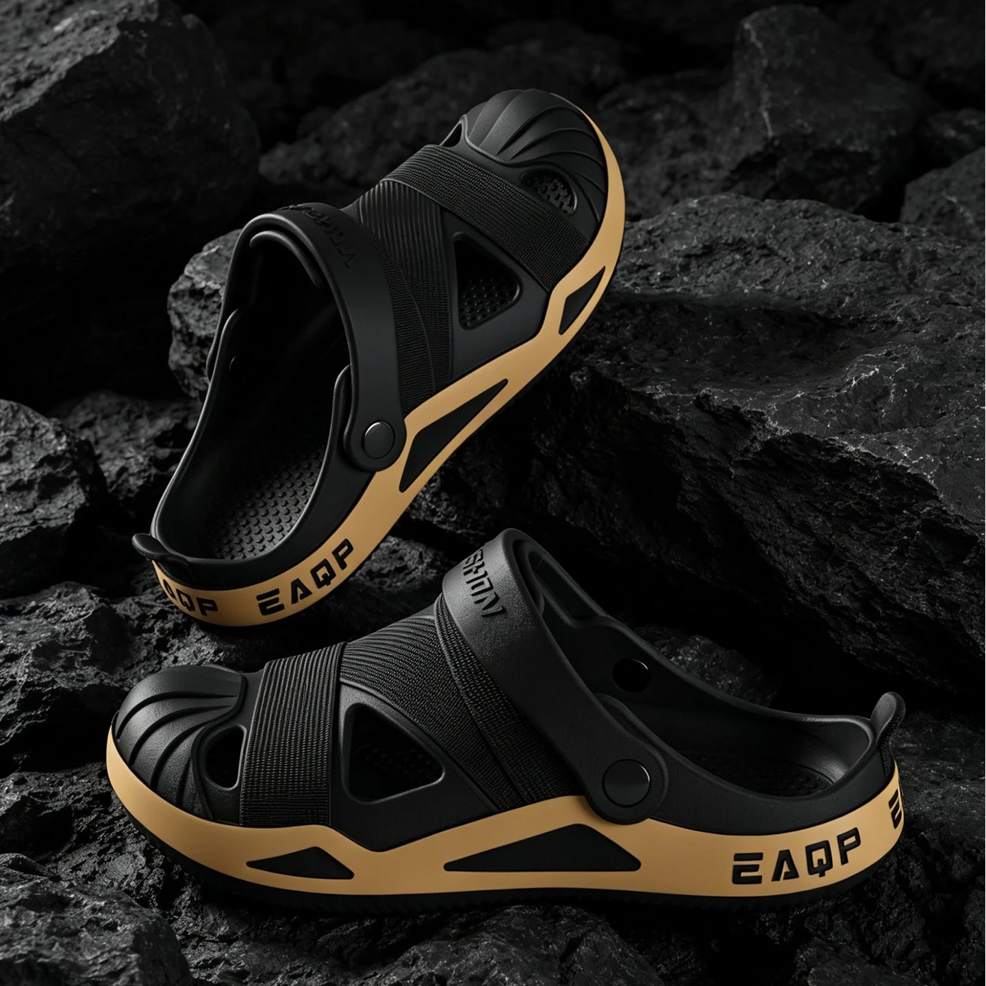 Men's Breathable Summer Clogs Anti-slip Outdoor Beach Shoes Casual