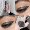 12 Liquid Eyeshadow Pearlescent Long-lasting Glitter Eyeliner