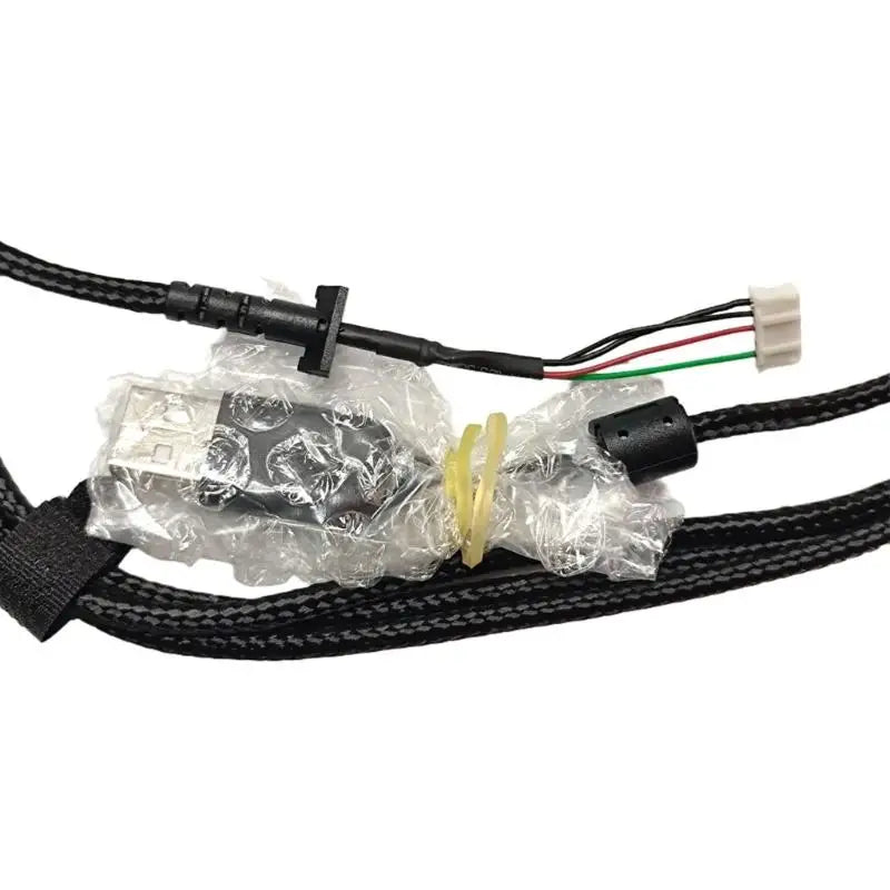 652F Long Lasting Mouse Cable Nylon Cord 2Meters For G302 Consistent Operation Zpaxo