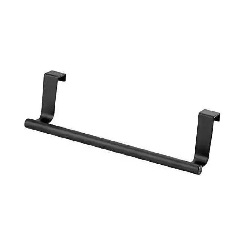 Towel Rack Over Door Bar Hanging Holder Stainless Steel Bathroom