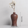 Vases Centerpieces Rustic Wooden Boho Home Decor Flower Table Living