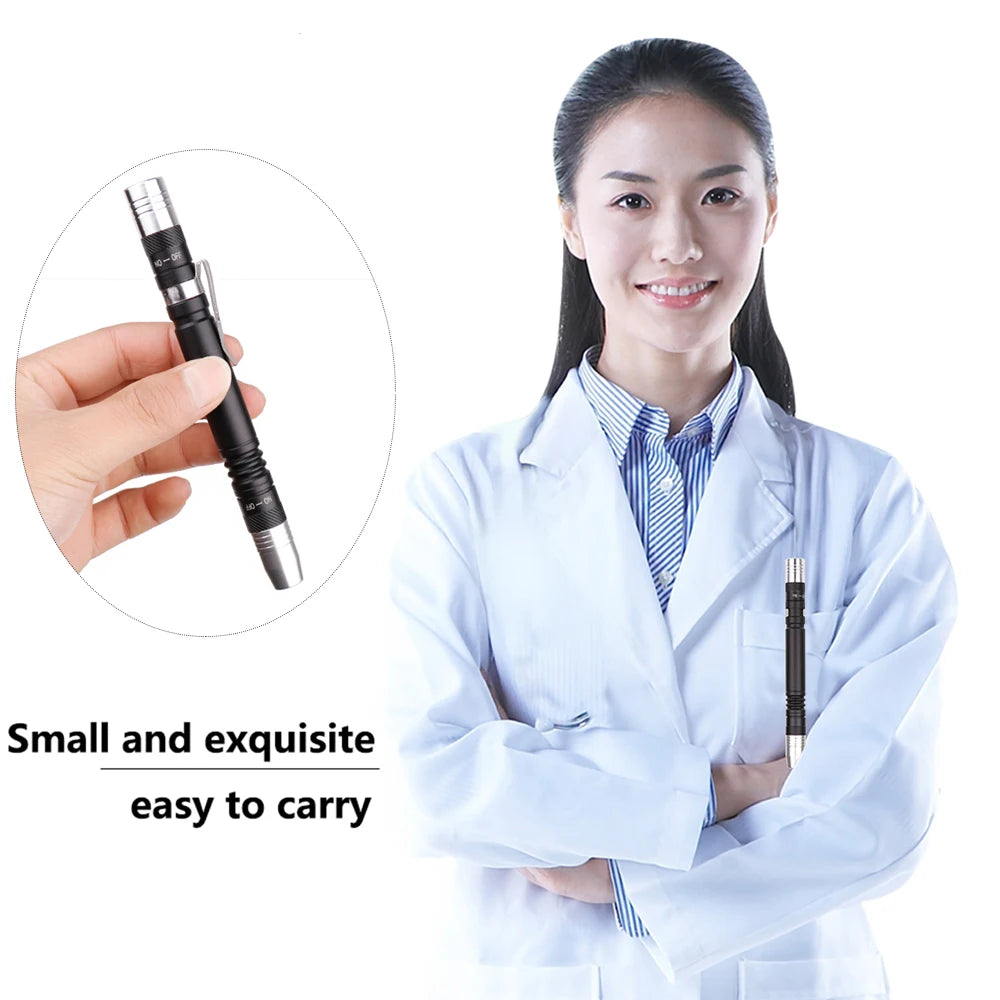 POCKETMAN 395nm UV Blacklight Pen Flashlight – 2-in-1 Detector