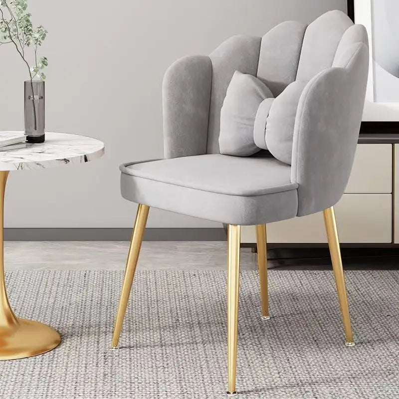 Dining Chairchairs Furniture Chairs Velvet Kitchen Chair Makeup Bow