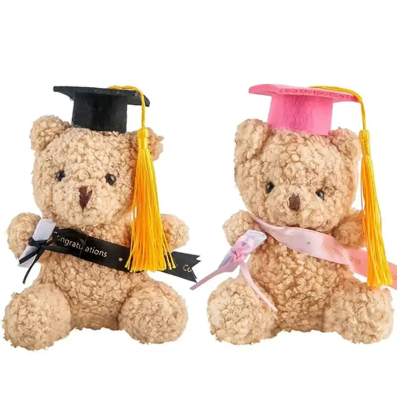 Graduation Bear Plush Bears Pink Stuffed Graduate Student Souvenir