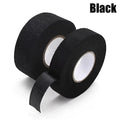 9/15/19/25/32MM Wear Resistant Fabric Tape Car Wiring Loom Protection Tape Heat Resistant Automotive Electrical Cloth Tape Zpaxo BLACK 25 m 50 mm