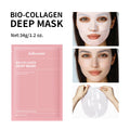 12pcs Bio-Collagen Real Deep Mask Elasticity Improvement Brighten Skin Pore Minimizing Firming Radiance Anti-Aging Skincare Zpaxo 1pc