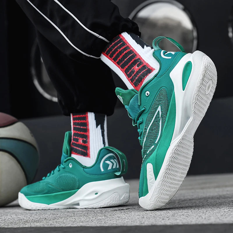 Men's Basketball Shoes Breathable Cushioning Non-slip Wearable Runing