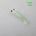 CM20PCS Mini Colored Soft Worm Shrimp Fishing Lure Artificial Baits