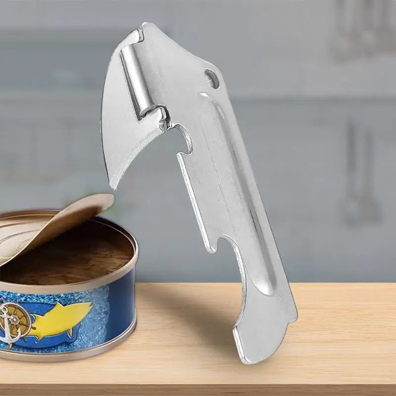 Manual Can Openers Stainless Steel Hand Held Opener Jar Camping