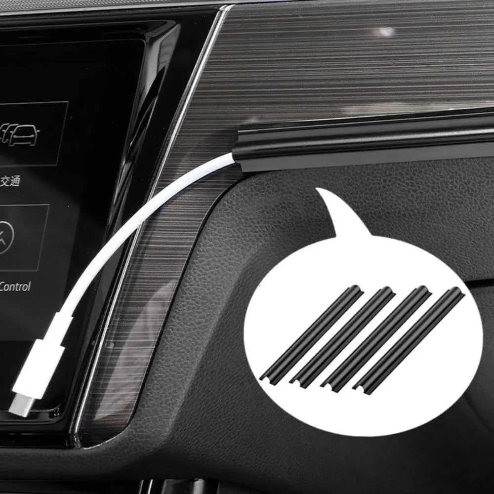 Car Interior Concealed Wire Cover Car Cable Clips Car Cable Protector Cable Line Sleeve Car Wire Cover Data Cable Organizer Zpaxo