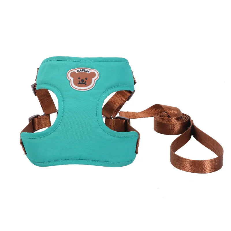 Dog Harness Leash Medium Small Dogs Comfortable Pet Chest Durable