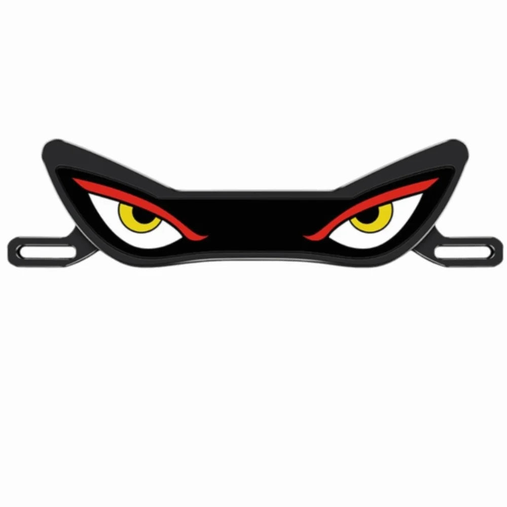 LED Lamp Demon Eye License Plate Light Waterproof Bright Motorcycle Zpaxo Style-A