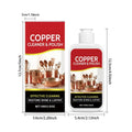 Non Toxic Gentle Copper Brass Metal Polish Cream Antique Restoration