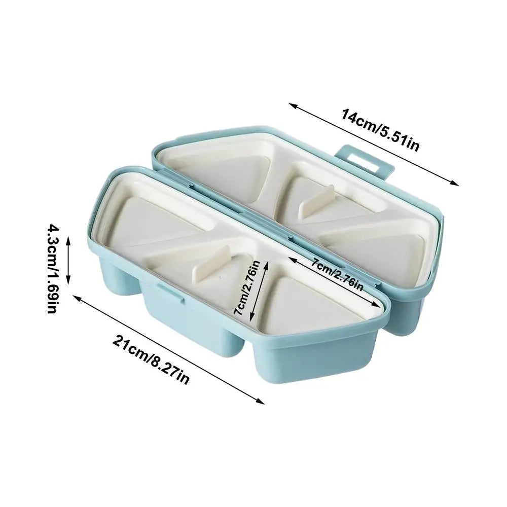 Sushi Mold Maker 6 Cavity Triangle Rice Ball Onigiri Bento Box Tools Zpaxo A