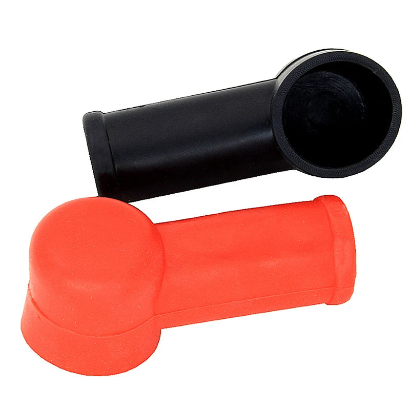 2PCS Rubber Battery Terminal Cover Caps – Car & Motorcycle