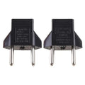 652F US Female To EU Plug Adapter AC Converter American To EU Euro Europe Travel Power Adapter Plug Electrical Socket Plug Zpaxo EU Plug CN