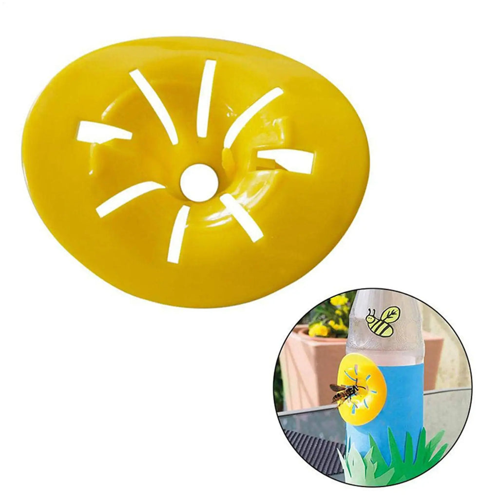 Pests Control Funnel Bottles Insert Wasp Traps Reusable Plastic Fruit