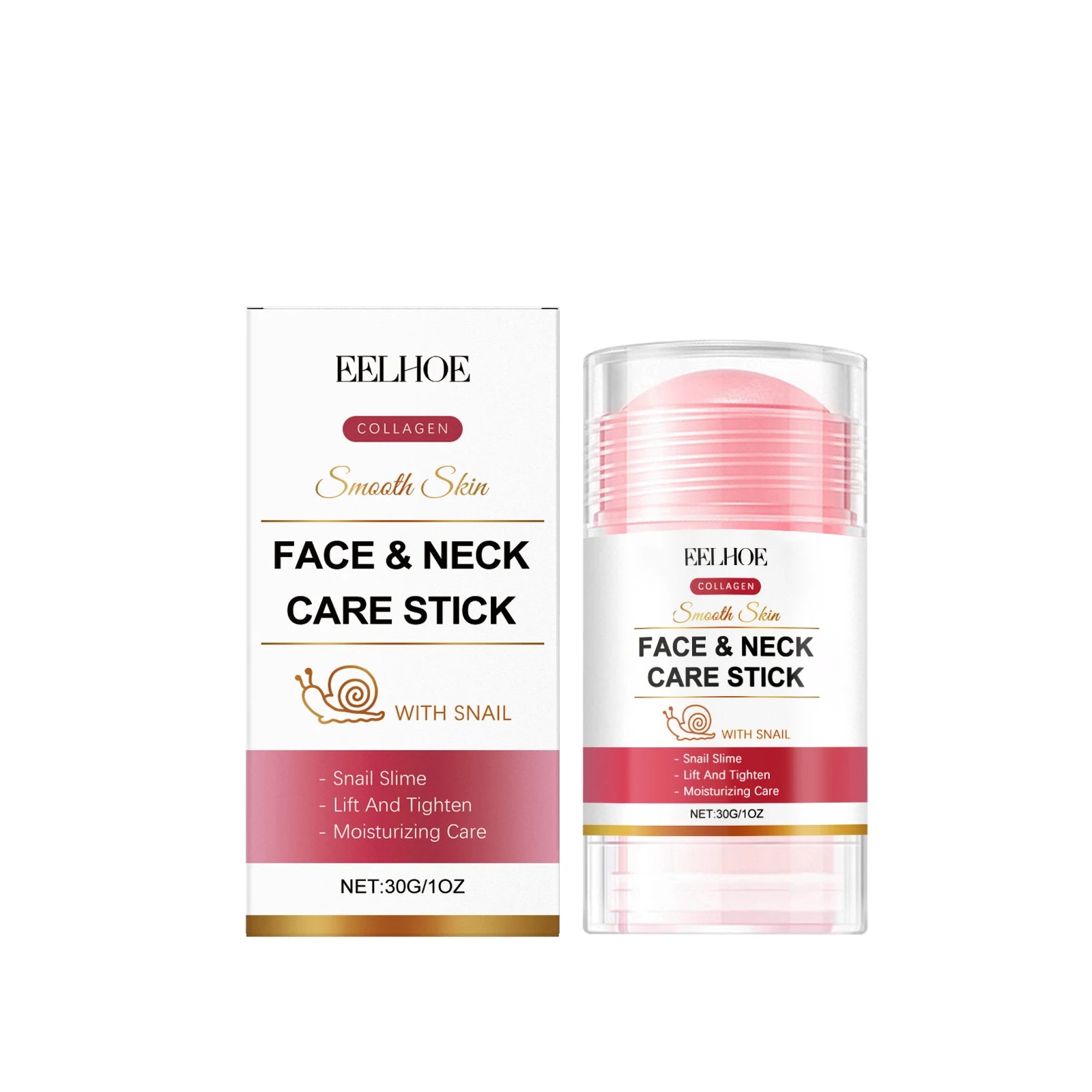 EELHOE Collagen Cream Stick – Face & Neck Firming Anti-Aging Firming Cream Stick Zpaxo 30g boxed