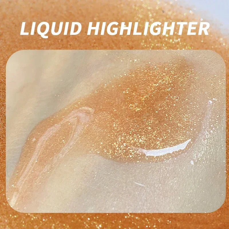 Diamond Liquid Highlight Waterproof Gloss Glitter Body Bronzer