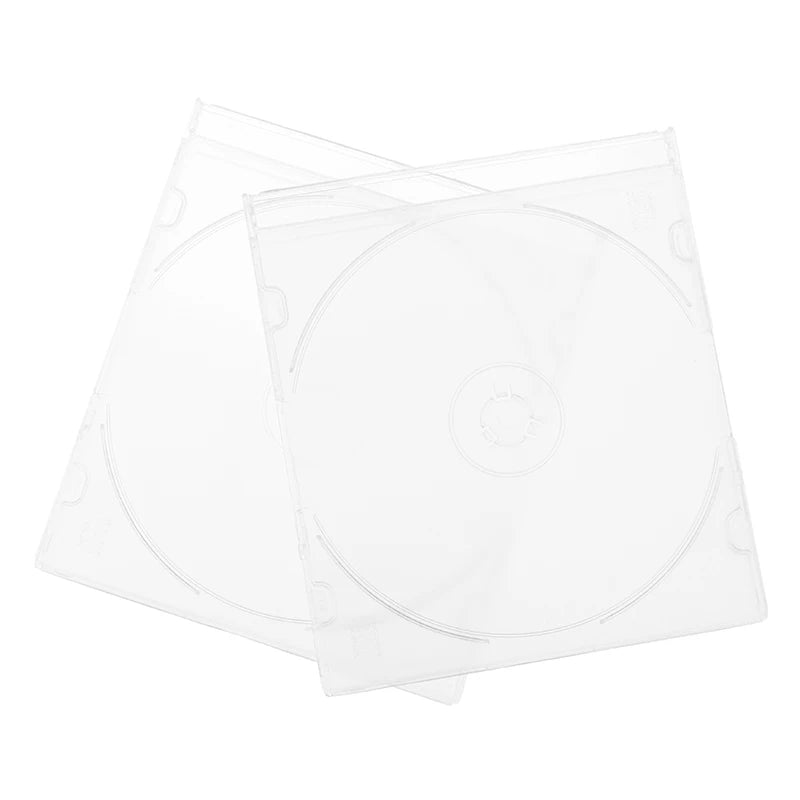 Clear Acrylic CD Storage Case Stand DVD Holder Rack Zpaxo onesize