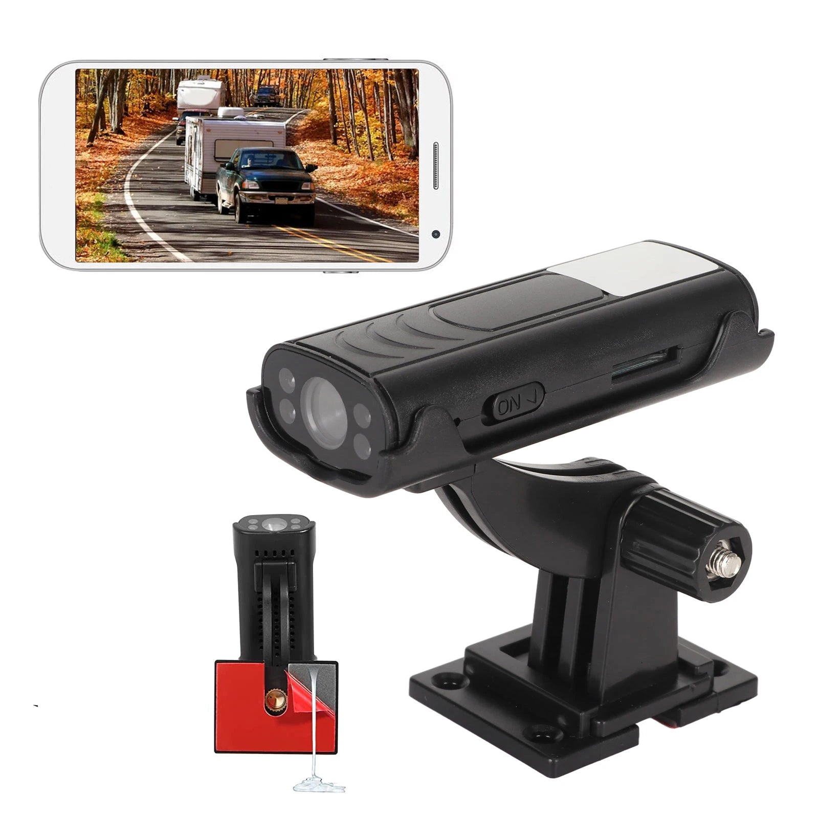 Reverse Hitch Guide Camera 150 Wide Angle Waterproof Night Vision Car
