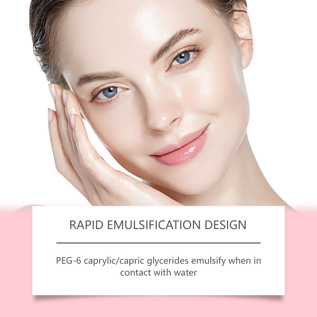 Collagen Makeup Remover Oil Jojoba Oil Makeup Remover Deep Cleansing Pore Dirt Gentle Daily Emulsifying Facial Cleanser Cosmetic Zpaxo