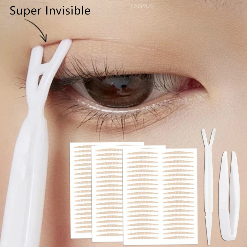 5Sheet Double Fold Eyelid Tapes Sticker Eye Lift Self-adhesive Lace