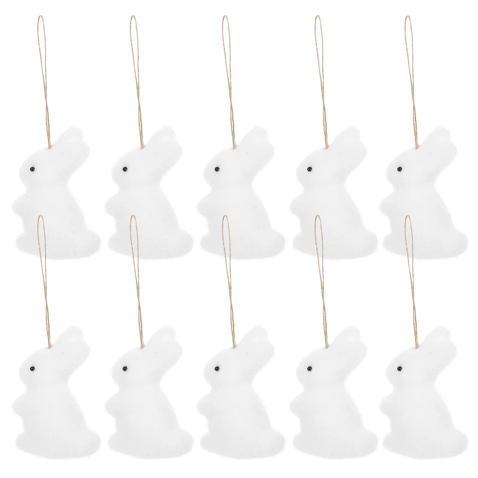 Easter Hanging Bunny Pendant Festive Foam Decor Unique Cute Rabbit