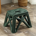 Portable Folding Stool Chair Multiple Uses Load Bearing Durable
