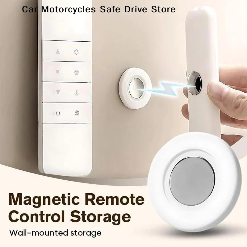 M10pcs Magnetic Remote Holder Wall Mount Strong Adhesive Reusable