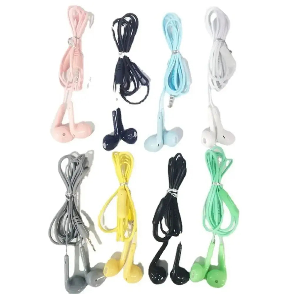 1PC 3.5mm Stereo In-Ear Earphone With Microphone Heavy Bass Wired Headset Earphones with Mic Universal for Xiaomi/Huawei/Samsung Zpaxo