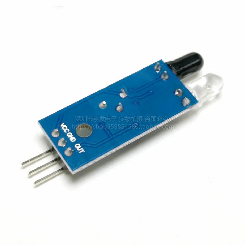 Infrared obstacle module/Obstacle avoidance car sensor/black and white line identification distance adjustable photoelectric swi Zpaxo