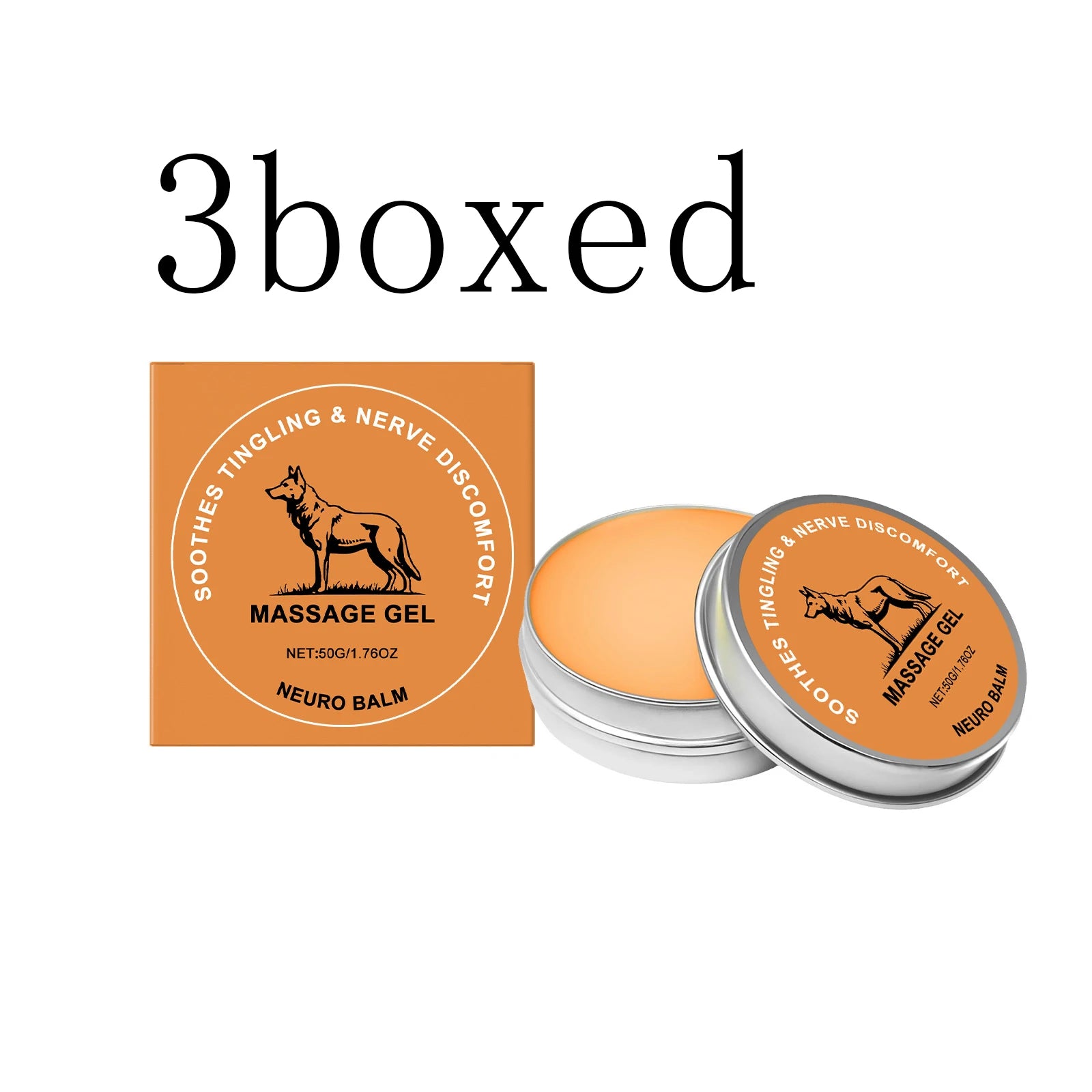Joint Care Balm - Daily Relief for Joint Discomfort, Cooling Sensation, Boosts Vitality, External Use Moisturizing Balm Zpaxo 50gx3boxed