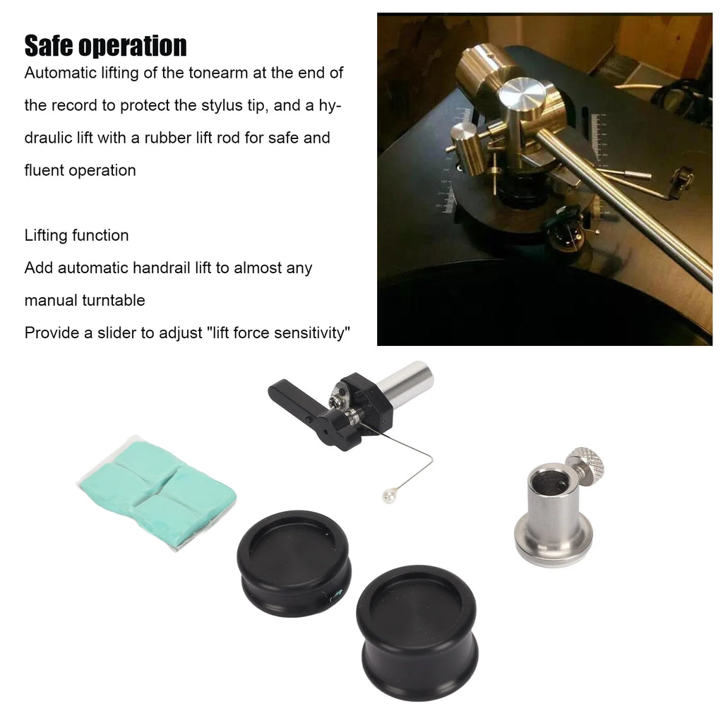 Tonearm Arm Lifter Aluminum Automatic End Stable Easy Installation