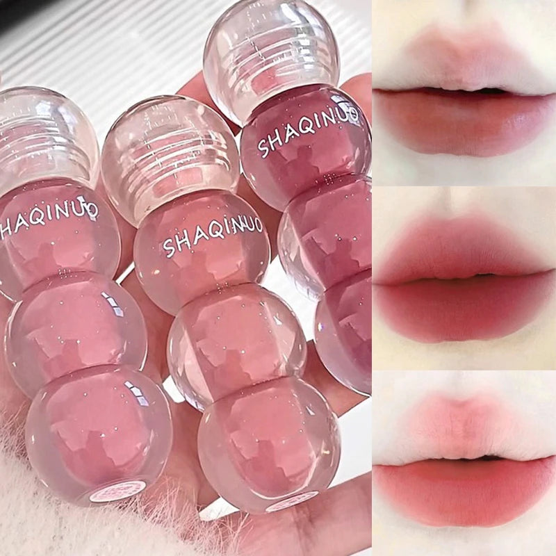 Cute Velvet Matte Lip Gloss Long Lasting Liquid Lipstick Lip Makeup Beauty Nonstick Cup Waterproof Lip Gloss Korean Makeup New Zpaxo