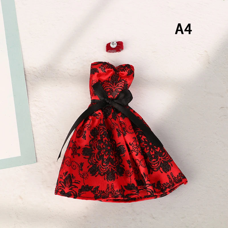 Doll Clothes Banquet Party Beautiful Dress Sexy Fashion Accessories Zpaxo A4