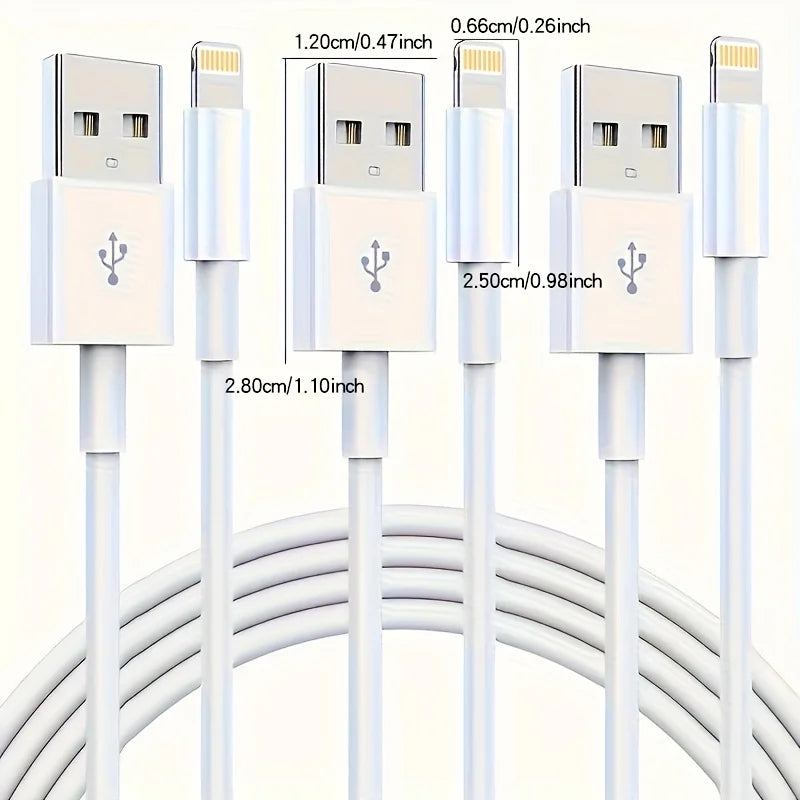 Iphone Charger Cable Lightning Data MFi Certified USB Charging