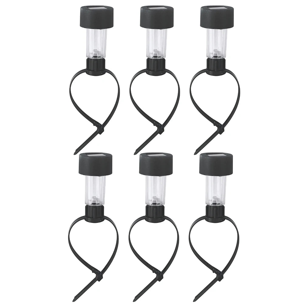 Pool Enclosure Lighting Decor Warm Light Solar Lights Outdoor Fence