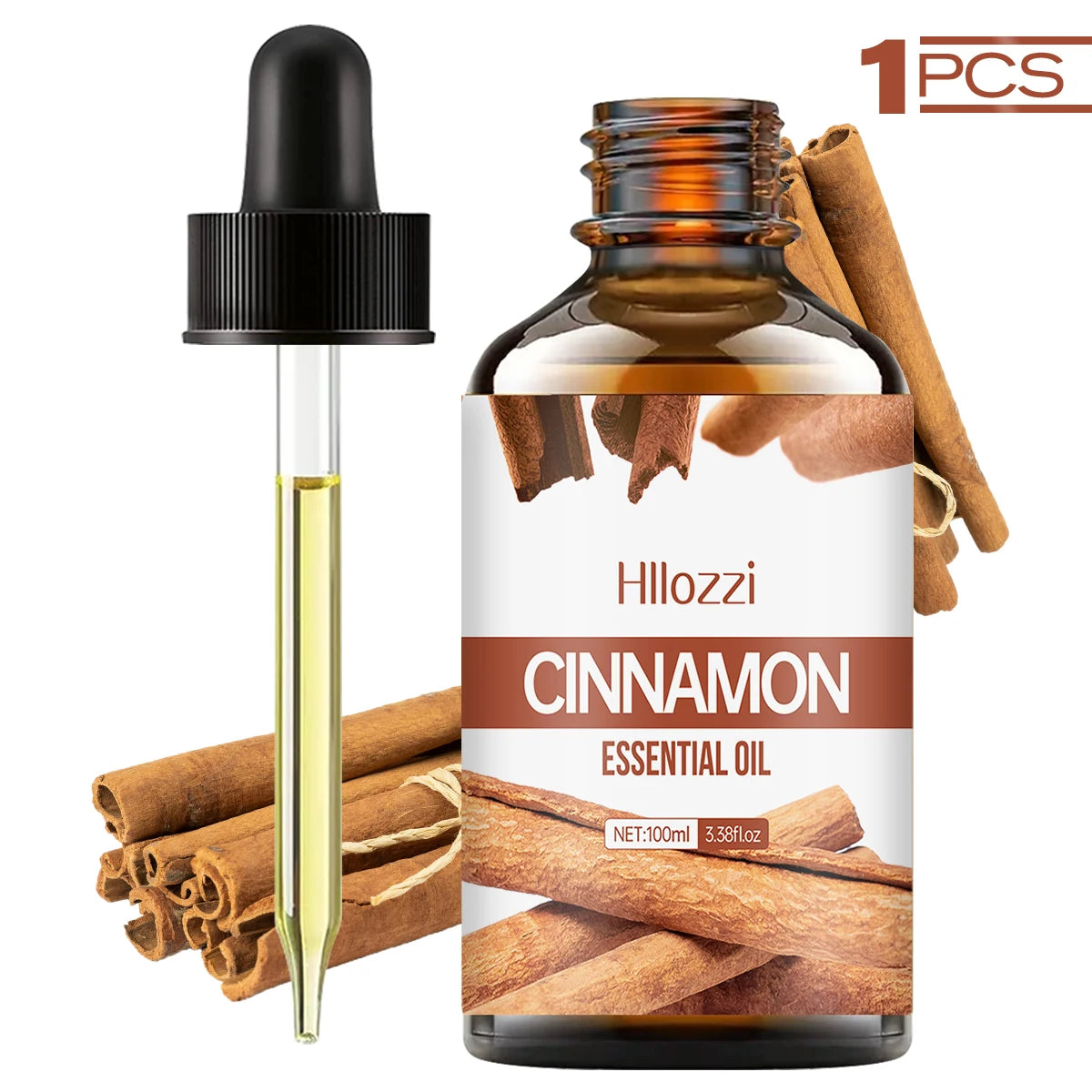 CINNAMON ESSENTIAL OIL a high-quality moisturizing nourishing massage oil with a refreshing scent, suitable for all skin types Zpaxo 100ml CINNAMON Other