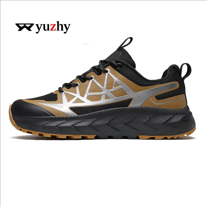 Men's Casual Sneakers Luxury Trainer Shoes Breathable Race Running