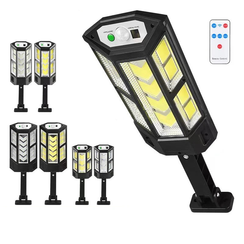 SHINEKNOT Solar LED Street Light – IP65 Waterproof Motion Sensor