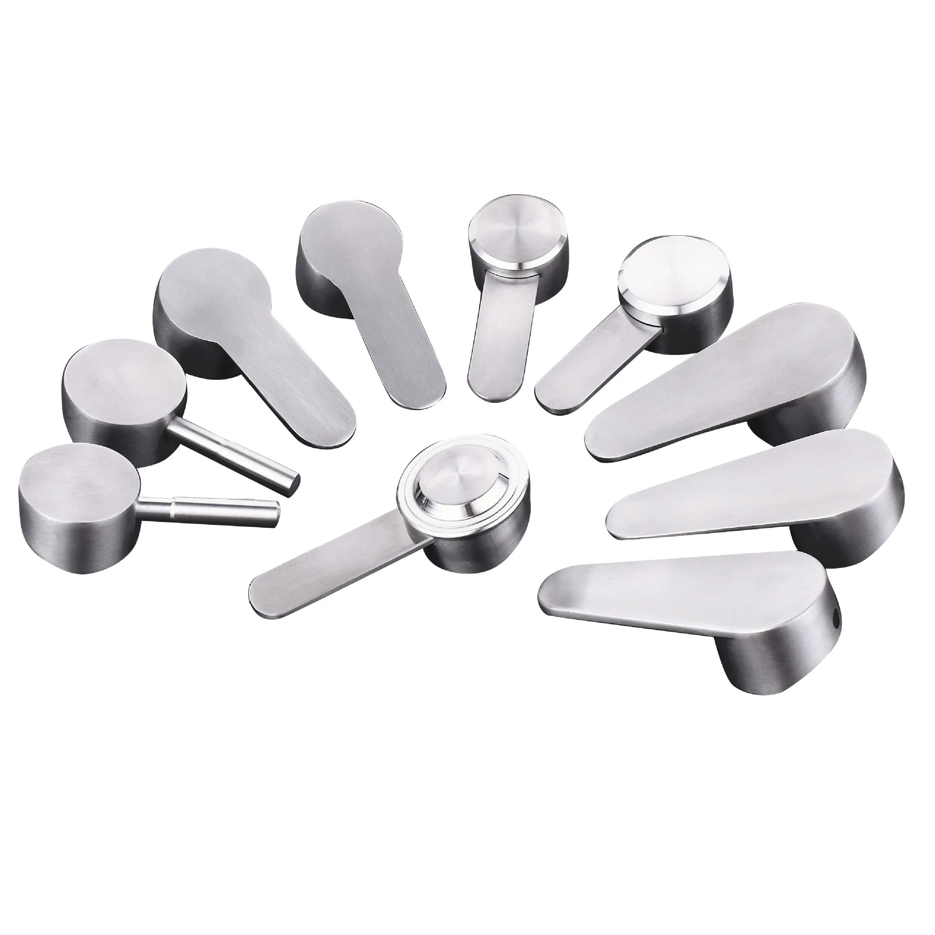 Faucet Handle Replacement Stainless Steel Bathroom Cold Basin Shower Zpaxo