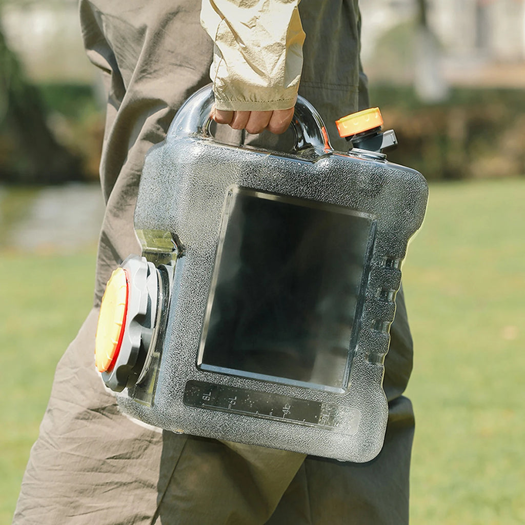 Car Water Buckets Faucet Outdoor Camping Storage Tanks Large Capacity
