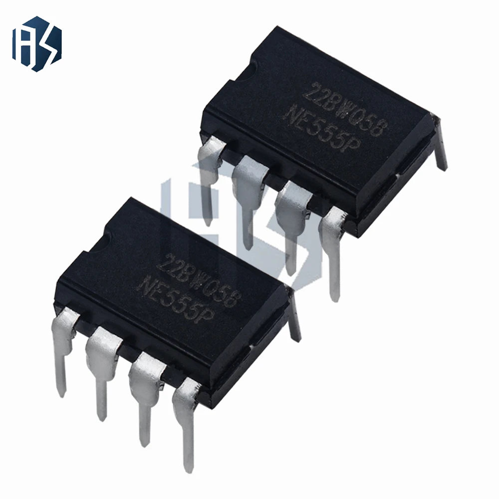 NE555P Timer IC 4 5-18V DIP-8 Chip Socket Programmable Oscillator 10 Zpaxo