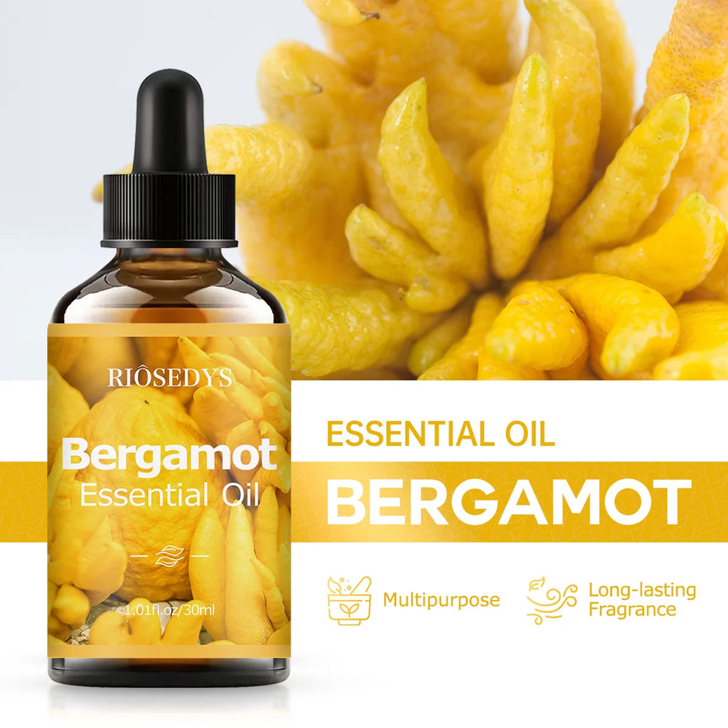 Bergamot essential oil, a premium perfume formula, suitable for body massage and hair care, and aromatherapy. Zpaxo