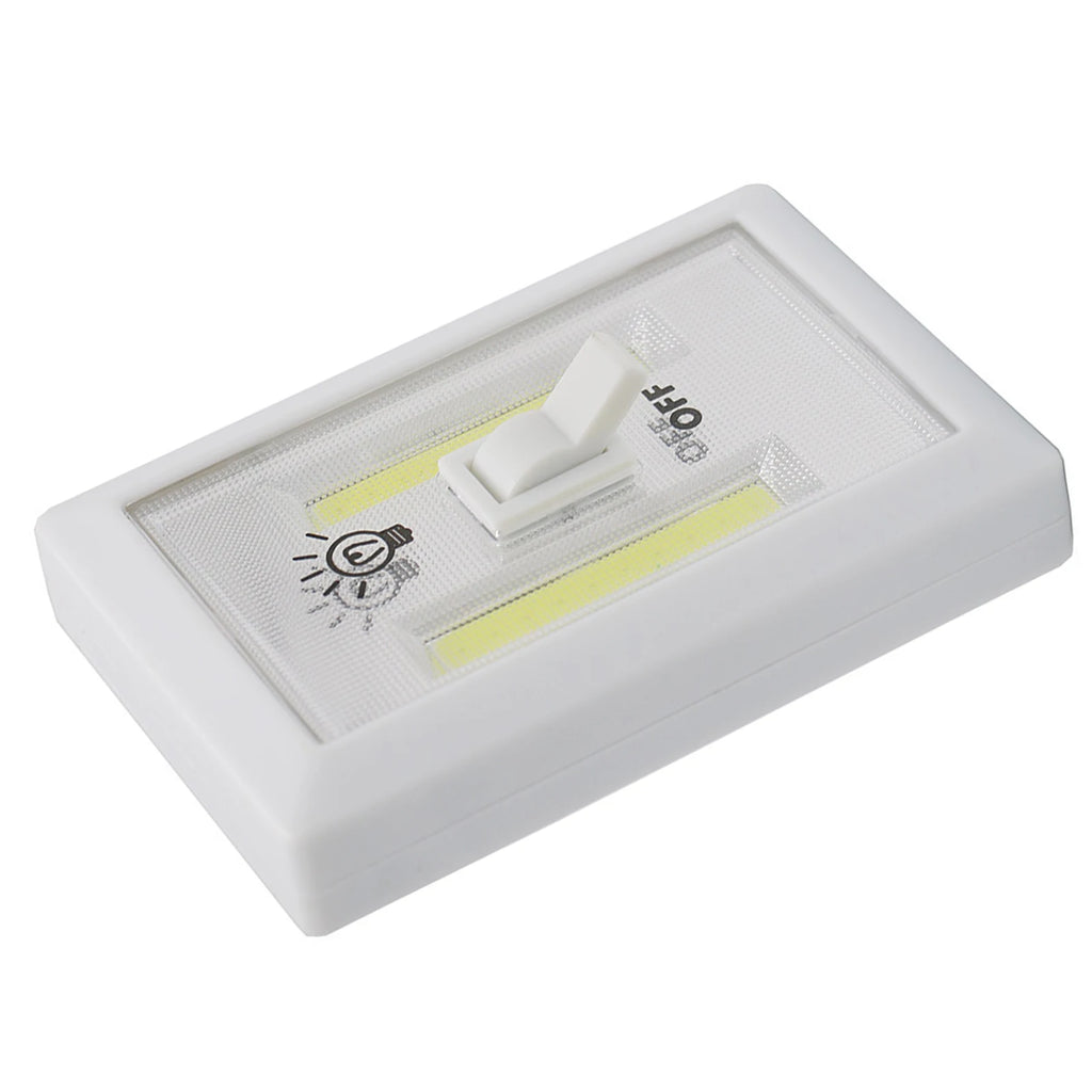 Magnetic Mini COB LED Cordless Lamp Switch Wall Night Lights Battery