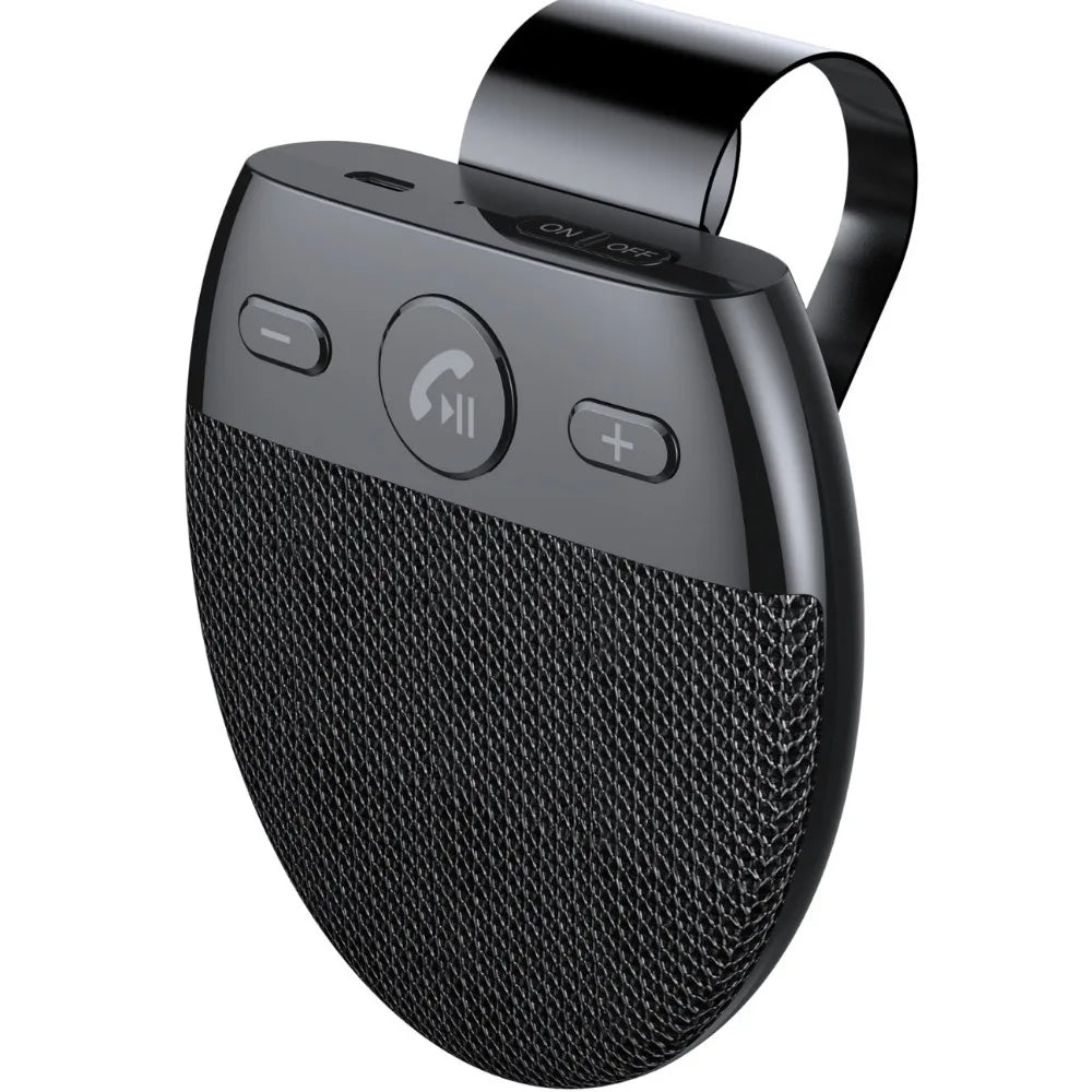 Bluetooth 5 0 Speakerphone Noise Reduction Wireless Multipoint Car Zpaxo Black