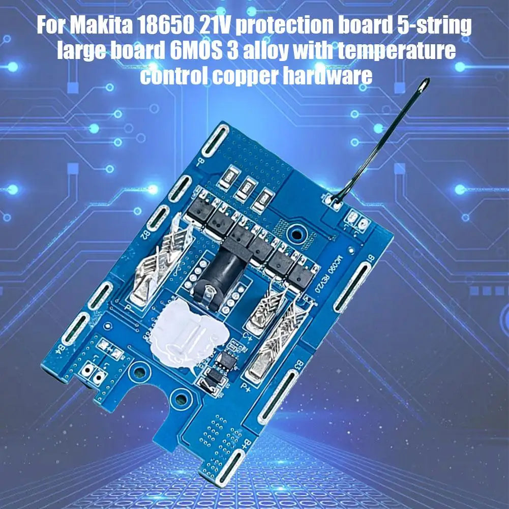 21V 6MOS 30A 5MOS 25A for Makita 18650 Battery Protection Board Battery Charging Protection Circuit Board Replacements Zpaxo